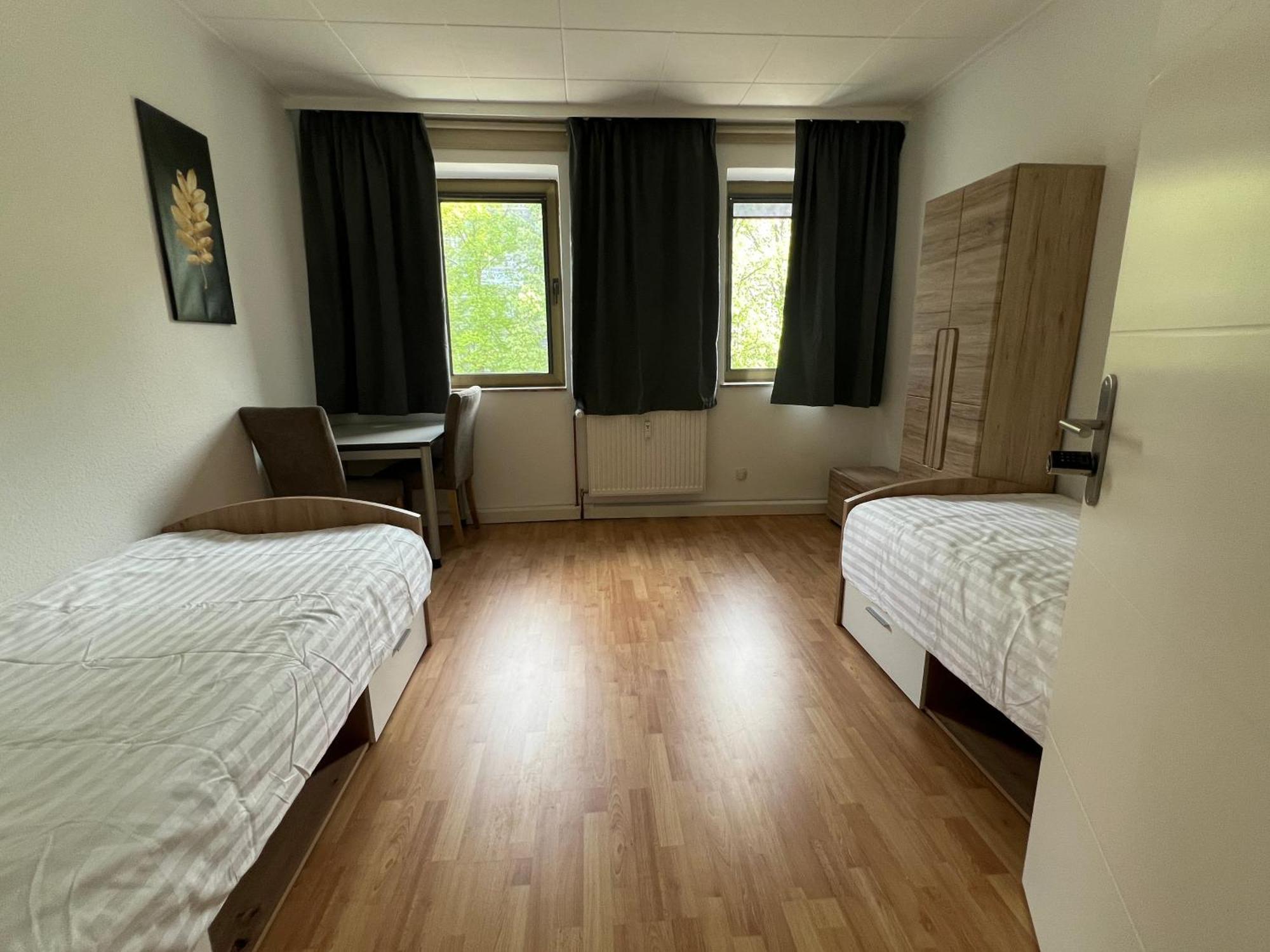 Bequemes Zimmer In Moderner Unterkunft My Pension Duisburg Ngoại thất bức ảnh